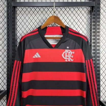 Flahombrego 2024/25 local manga largas camiseta - Image 2
