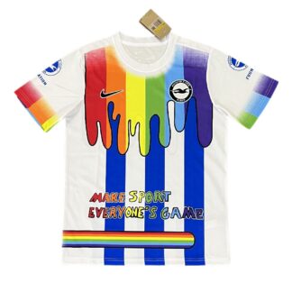Brighton & Hove Albion 2023/24 Albion Rainbow Laces Pre-Match camiseta
