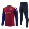 Barcelona 2024/25 Half-Zip Adult Sweater+Pant 14001 - Image 4