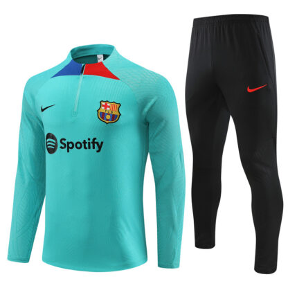 Barcelona 2023/24 Half-Zip Adult Sweater+Pant 14001 - Image 5