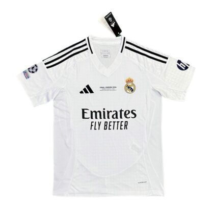 Real Madrid 2024/25 local Champions League Champions camiseta