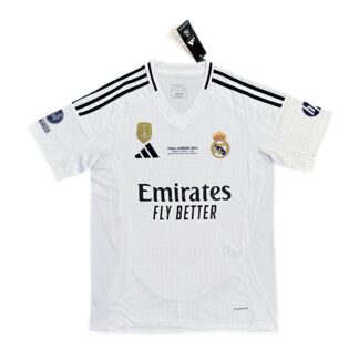 Real Madrid 2024/25 local Champions League Champions camiseta