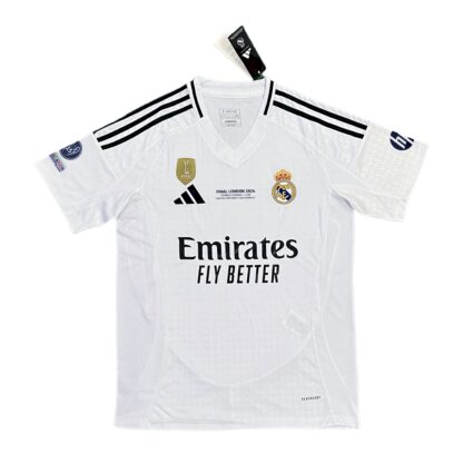 Real Madrid 2024/25 local Champions League Champions camiseta