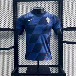 Croatia 2024/25 Euro visitante camiseta versión jugador