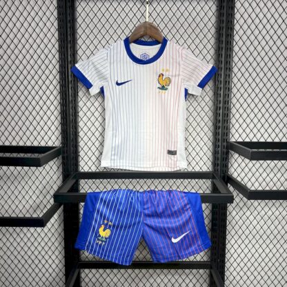 France 2024/25 Euro visitante niños conjunto