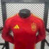 Spain 2024/25 Euro local manga largas camiseta versión jugador - Image 3