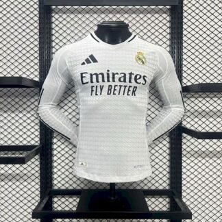 Real Madrid 2024/25 local manga largas camiseta – Player Versi