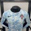 Portugal 2024/25 Euro visitante manga largas camiseta – Player Versi - Image 3