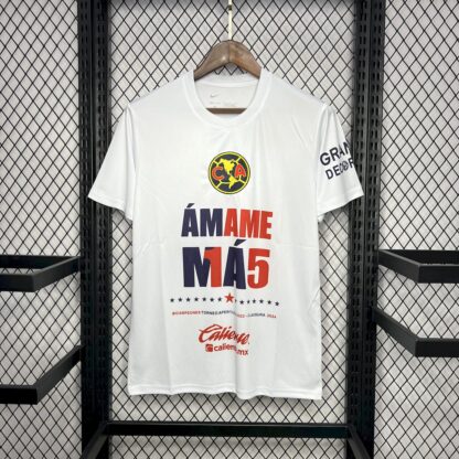 Club America 2024/25 15 Champions White Commemorative Edition White camiseta - Image 5