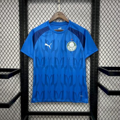 Palmeiras 2024/25 Blue Pre-Match entrenamiento camiseta - Image 6