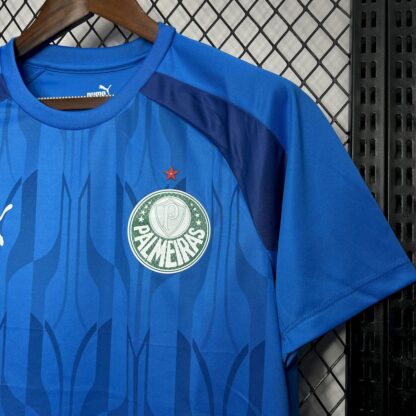 Palmeiras 2024/25 Blue Pre-Match entrenamiento camiseta - Image 5