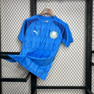 Palmeiras 2024/25 Blue Pre-Match entrenamiento camiseta