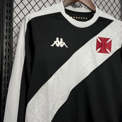 Vasco da gama 2024/25 local manga largas camiseta - Image 3