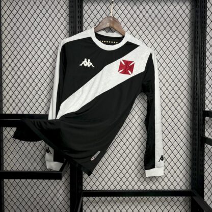 Vasco da gama 2024/25 local manga largas camiseta