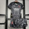 AC Milan 2024/25 portero camiseta Black niños conjunto - Image 4
