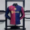Barcelona 2024/25 local manga largas camiseta versión jugador