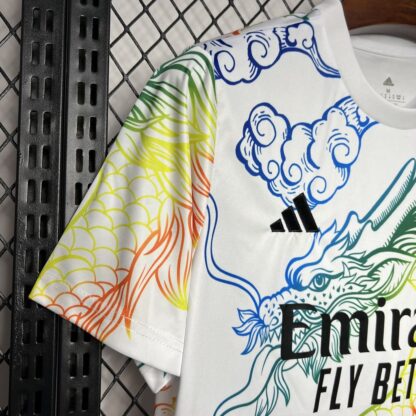 Real Madrid 2024/25 White Cailong Special Edition camiseta - Image 6