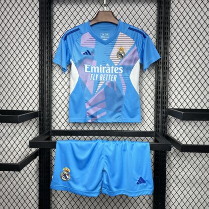 Real Madrid 2024/25 portero niños conjunto