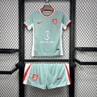 Atletico Madrid 2024/25 visitante niños conjunto