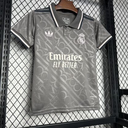 Real Madrid 2024/25 tercera niños conjunto - Image 3
