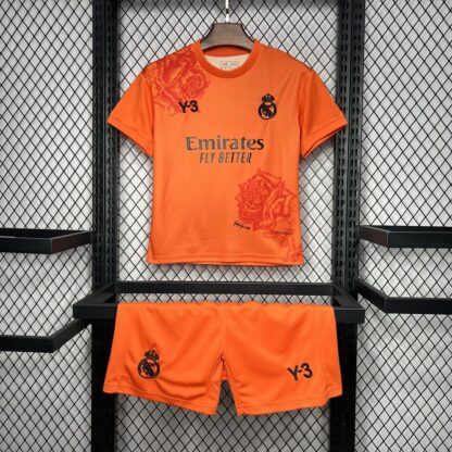Real Madrid 2024/25 Y-3 Rose Special Edition niños conjunto