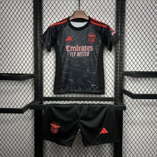 Benfica 2024/25 visitante niños conjunto