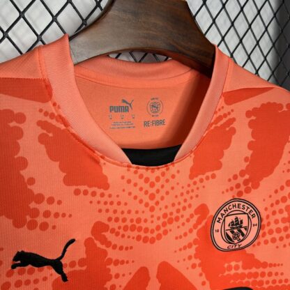 Manchester City 2024/25 camiseta Orange Color - Image 4