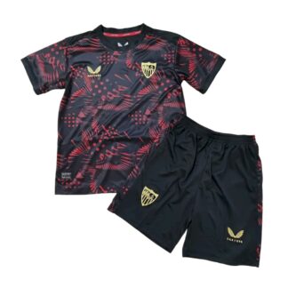 Sevilla FC 2024/25 tercera niños conjunto