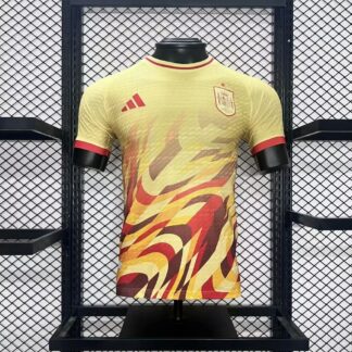 Spain 2024/25 Special Edition Yellow camiseta versión jugador