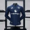 Manchester United 2024/25 visitante manga largas camiseta versión jugador