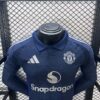 Manchester United 2024/25 visitante manga largas camiseta versión jugador - Image 3