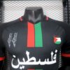 CD Palestino 2024/25 Hand of God Black camiseta versión jugador - Image 5