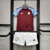 Aston Villa 2024/25 local niños conjunto