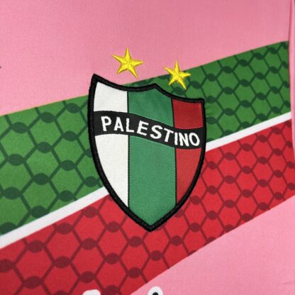CD Palestino 2024/25 Pink Graffiti camiseta - Image 4