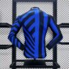 Inter Milan 2024/25 local manga largas camiseta versión jugador - Image 2