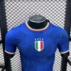 Italy 2024/25 Euro Blue co-branded version camiseta versión jugador - Image 3