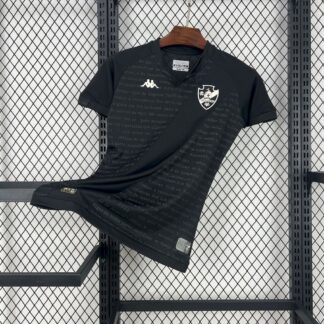 Vasco Da Gama 2024/25 Mujers Black portero uniform camiseta