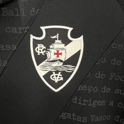 Vasco Da Gama 2024/25 Mujers Black portero uniform camiseta - Image 6