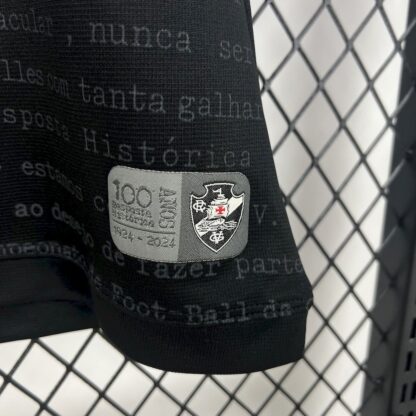 Vasco Da Gama 2024/25 Mujers Black portero uniform camiseta - Image 5