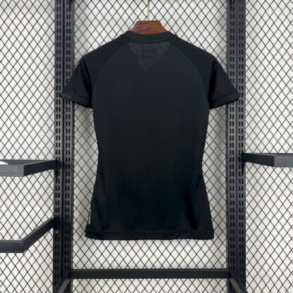 Vasco Da Gama 2024/25 Mujers Black portero uniform camiseta - Image 2