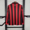AC Milan 2024/25 125th Anniversary Edition manga largas Retro camiseta - Image 3