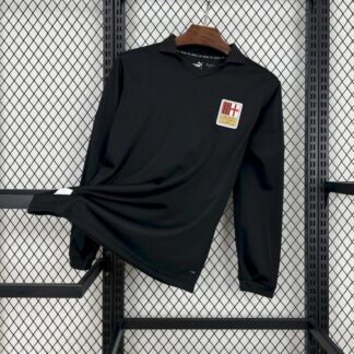 AC Milan 2024/25 125th Black portero manga largas Retro camiseta