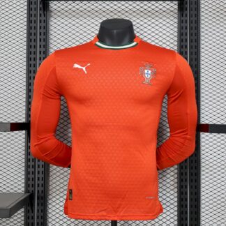 Portugal 2025/26  local manga largas camiseta versión jugador