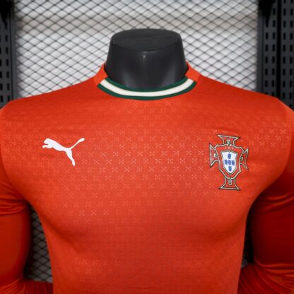 Portugal 2025/26  local manga largas camiseta versión jugador - Image 7
