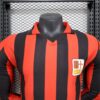 AC Milan 2024/25 125th Anniversary Edition Retro manga largas camiseta versión jugador - Image 4