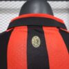 AC Milan 2024/25 125th Anniversary Edition Retro manga largas camiseta versión jugador - Image 3