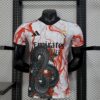 Real Madrid 2025/26 White Black Dragon special edition camiseta versión jugador