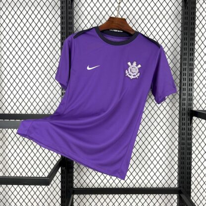 Corinthians 2025/26 Purple pre-match entrenamiento camiseta