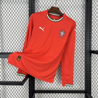 Portugal 2025/26 local manga largas camiseta