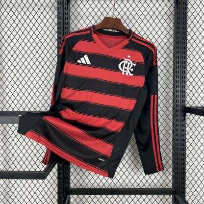 Flahombrego 2025/26 local manga largas camiseta